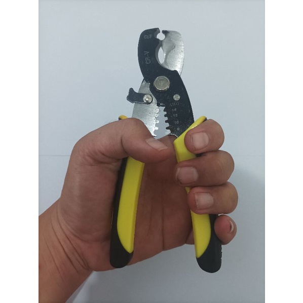 Tang Potong dan kupas kabel serbaguna / Tang Potong kabel Mulfitfungsi berkualitas