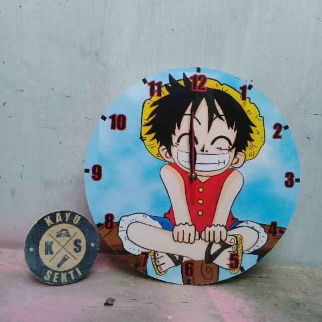 Jam Dinding One Piece lutfy