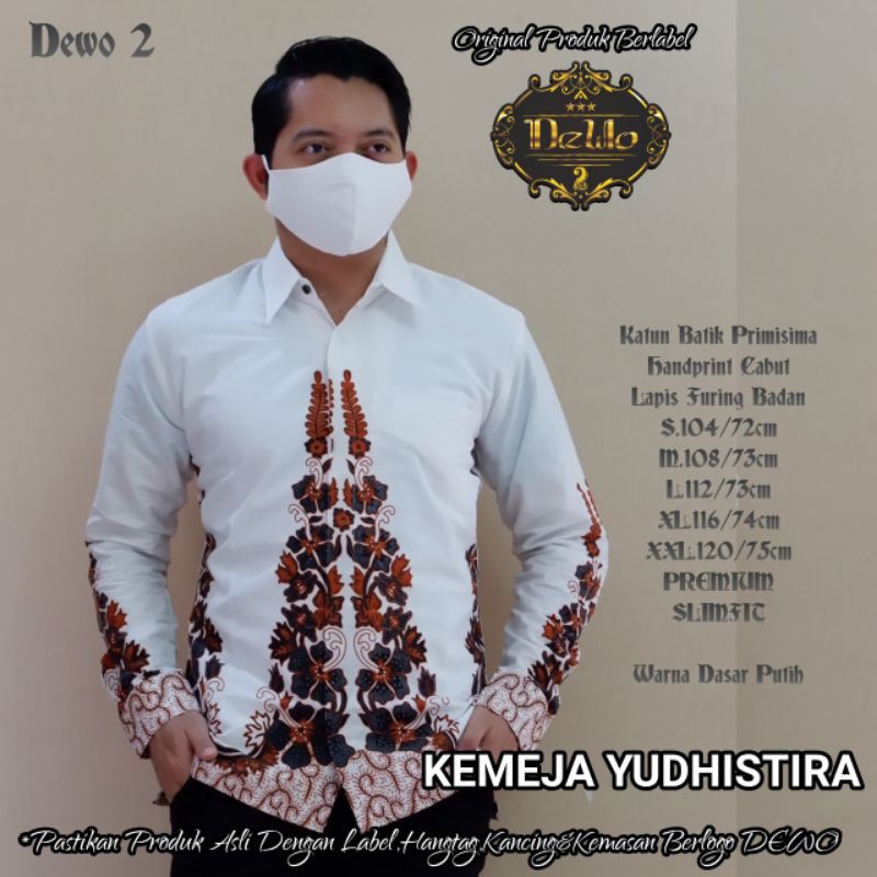 kemeja batik yudhistira