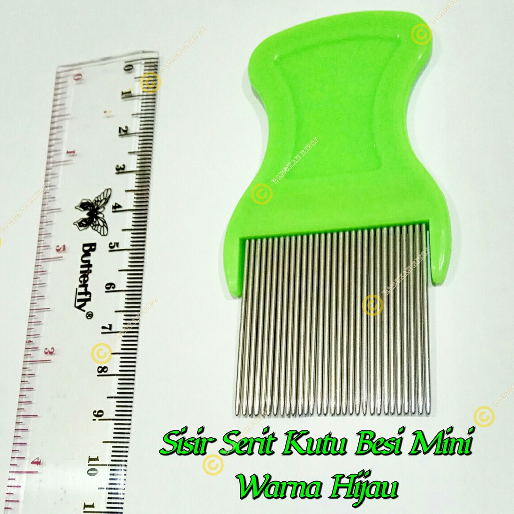 [COD] Sisir Serit Besi AMPUH Hilangkan Ketombe dan Kutu Hingga ke Telurnya I Berbahan Logam Awet