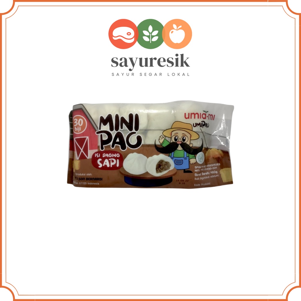 

[Pasar Kota Gresik] Frozen Food Bakpau Bakpo Mini Pou Umiami