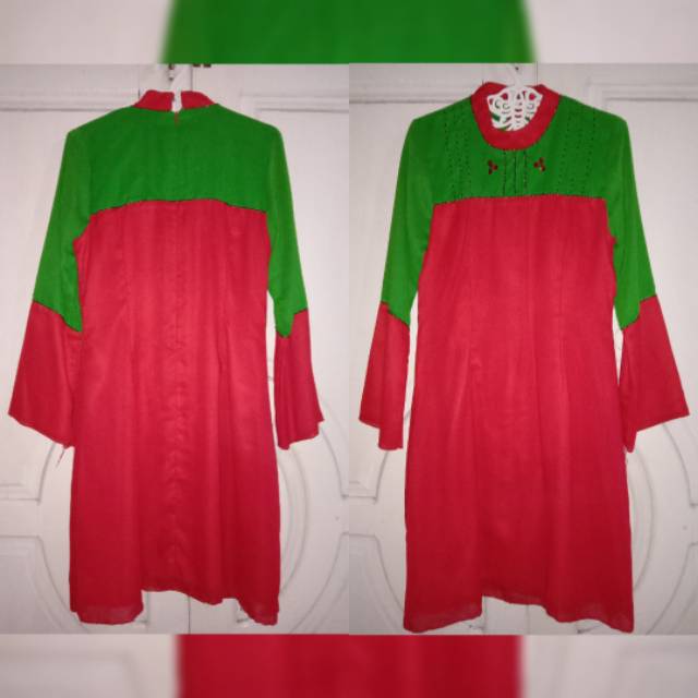 (Preloved) Blus wanita+ rok size M