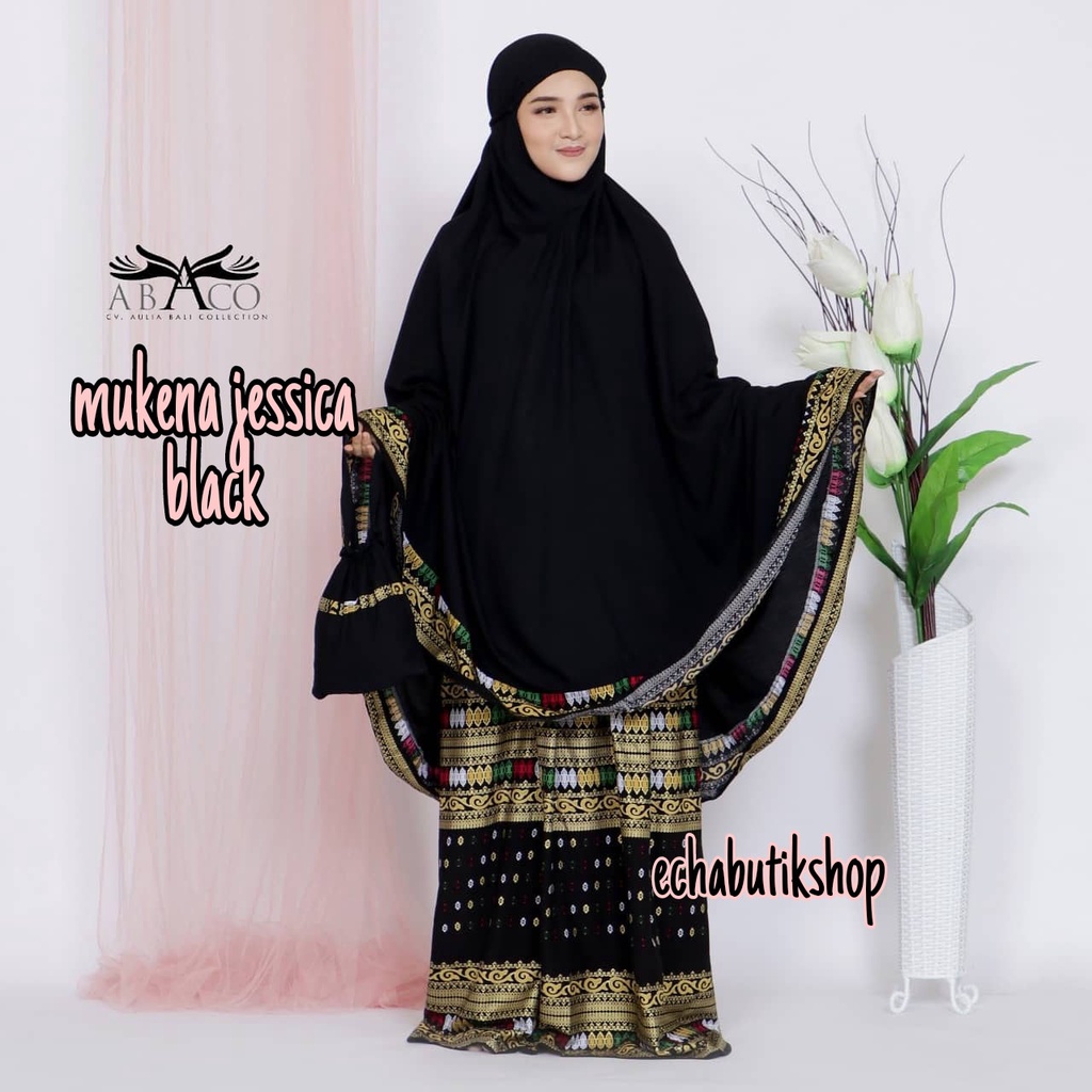 mukena bali songket prada