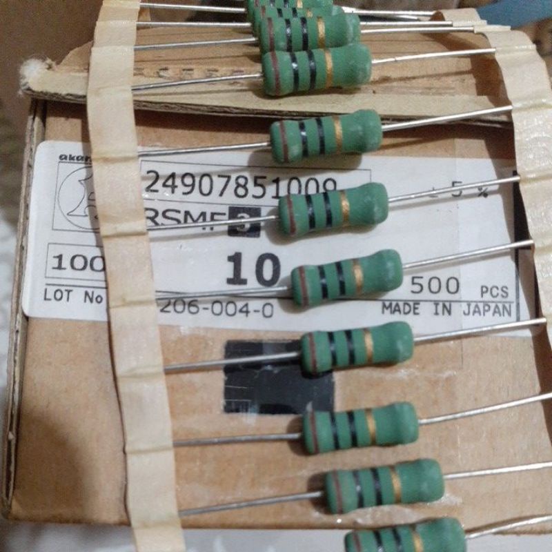 Resistor 10r 3watt original japan