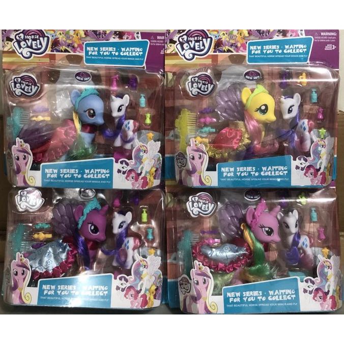 My little pony figure set big size/mainan little pony ukuran besar