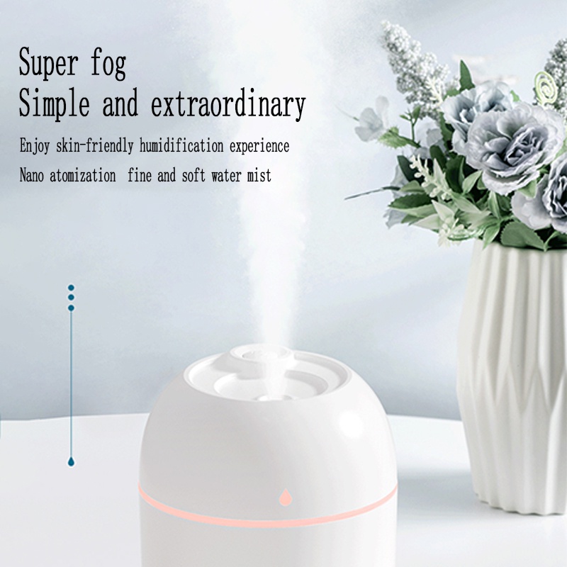 Humidifier Diffuser Aromaterapi Ultrasonik Ukuran Kecil Untuk Mobil/Rumah