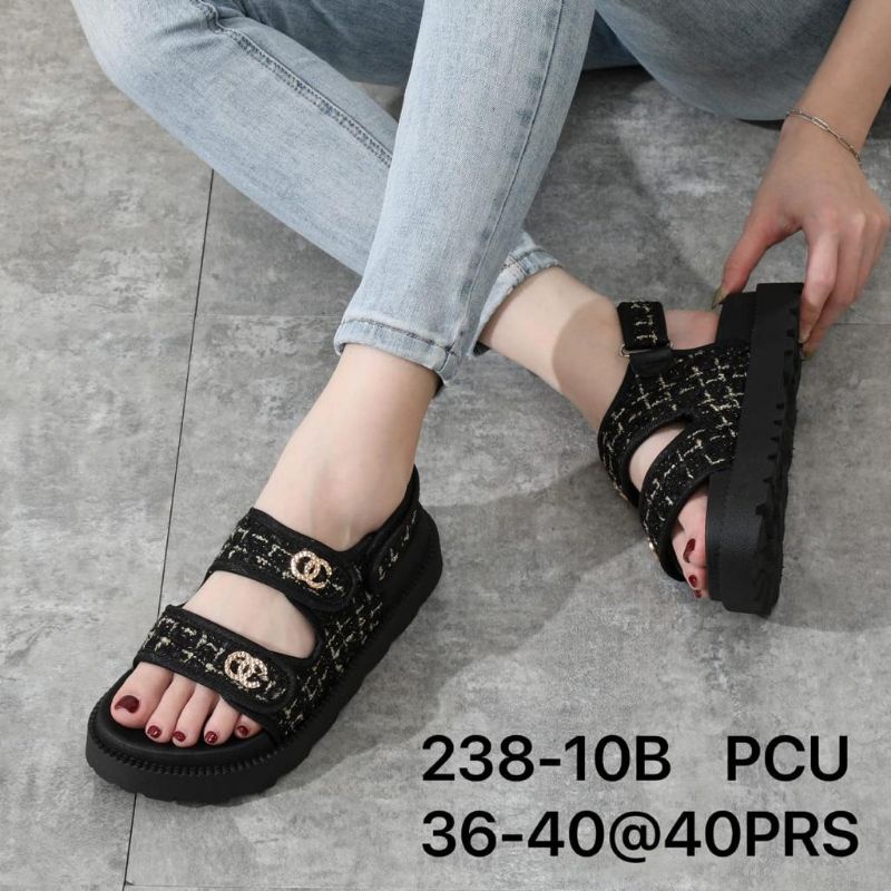 Sandal Wedges Chan Chan Gunung Perepet Premium 238-10B Balance