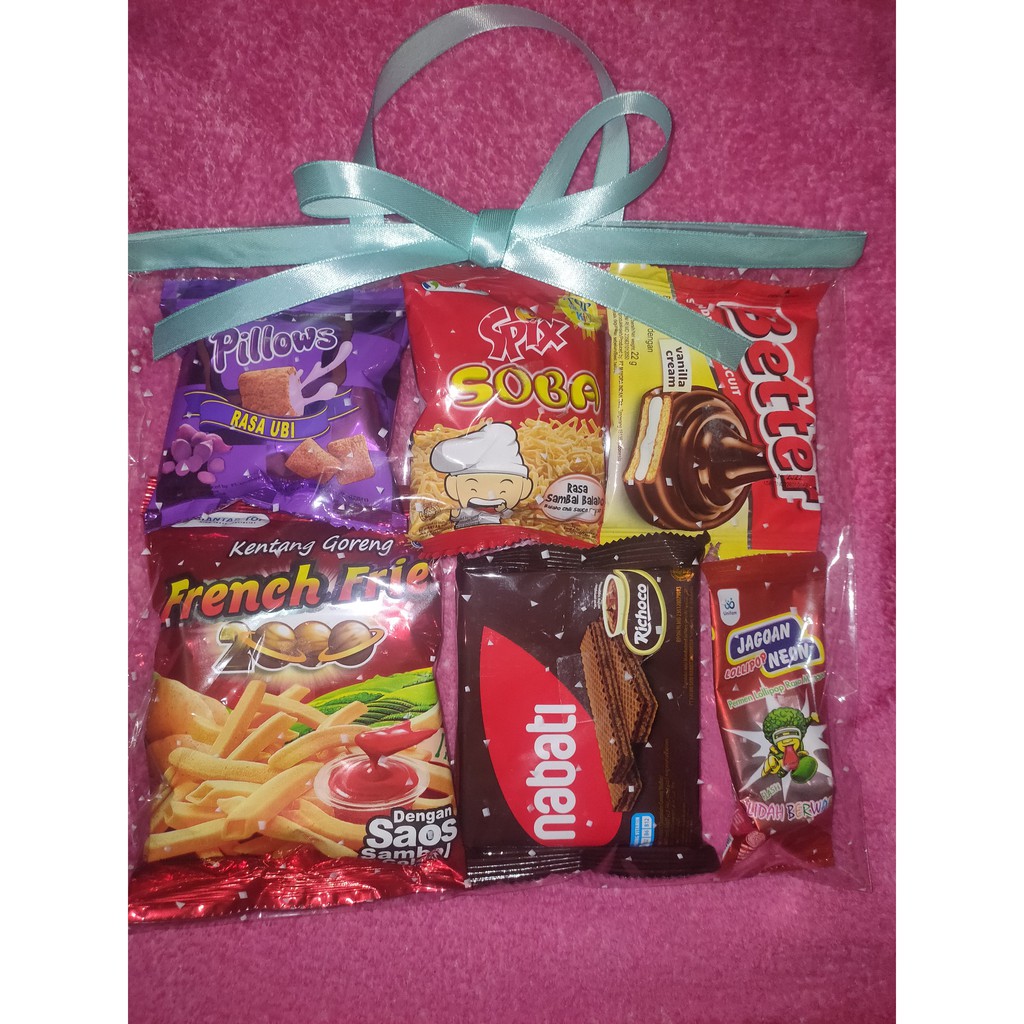 

Paket snack / bingkisan snack / Souvenir