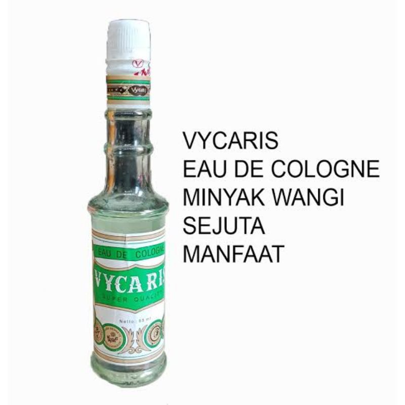 Vycaris Eau De Cologne Super Quality 85 mL Minyak Wangi Serba Guna