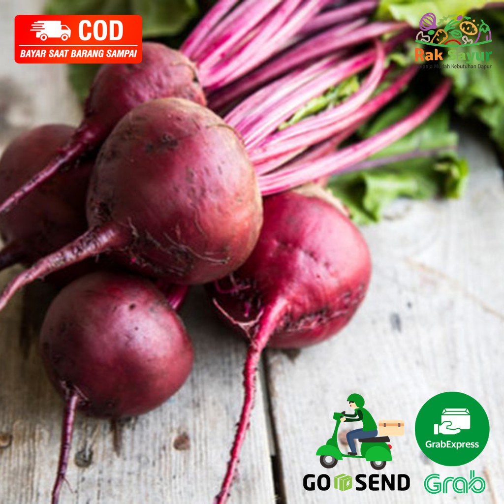 Buah Bit Merah Beet Root Fresh 500gr Sayuran Segar Exotic Rak Sayur Padang