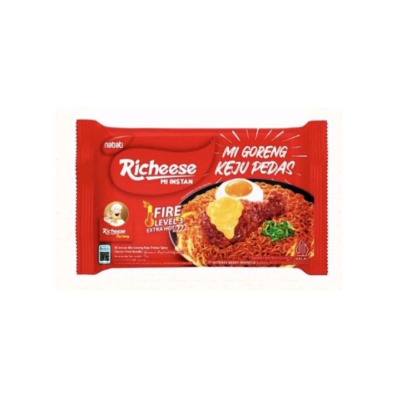 

Mie Goreng Richeese level 3 pedass. Harga/10pcs(free bubble wrap)
