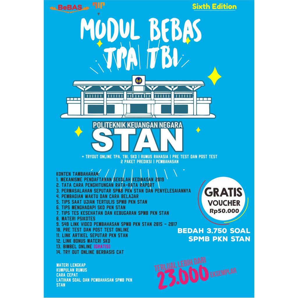 Buku Pkn Stan Modul Stan Bebas Tpa Tbi Gerbang Pkn Stan Shopee Indonesia