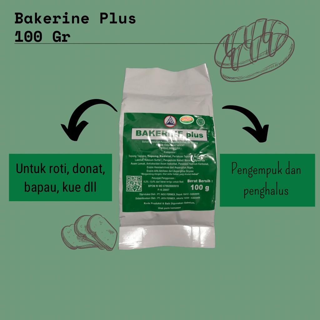 

BAKERINE PLUS 100G