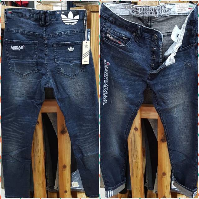  celana  jeans  ADIDAS  slimfit stretc original import 