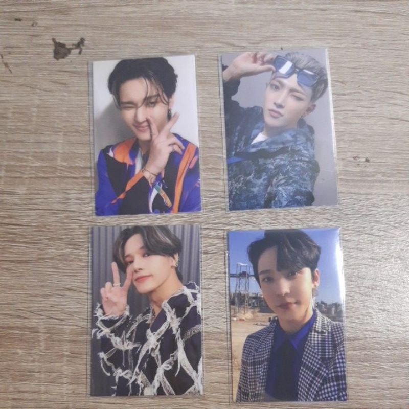 Photocard PC Ateez Fever Part 2 Pt 2 Wooyoung Hongjoong Yunho