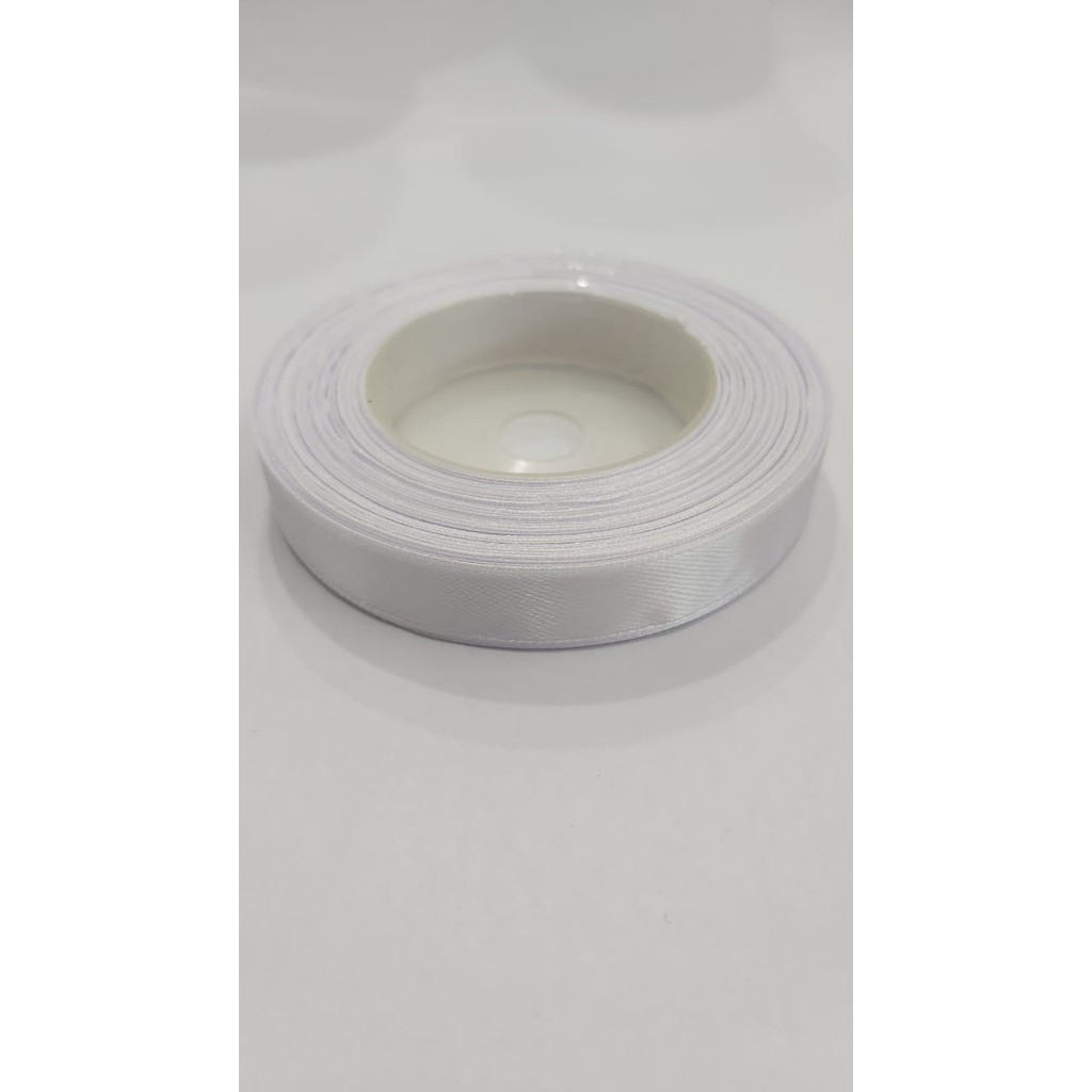 

Satin 1,3cm putih panjang 20 yard