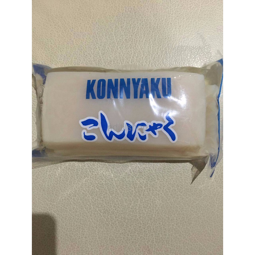 

KONYAKU BLOCK 500gr LOW CARB FOOD & KETOGENIC DIET. BAHAN KWETIAU DLL