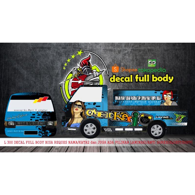 L300 DECAL FULL BODY