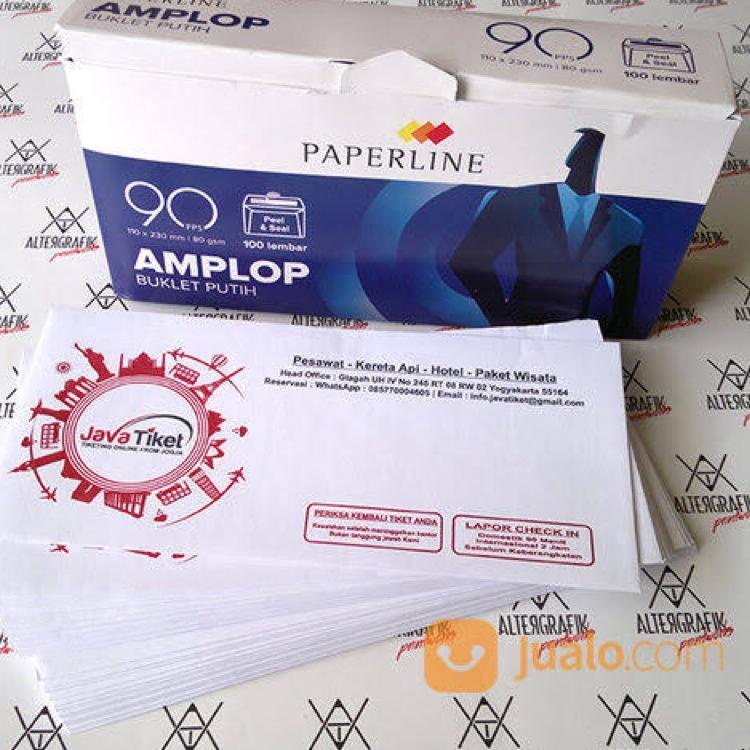 

Recomended.. Cetak Amplop Kantor / Amplop Putih / Amplop Desain Ukuran No.90 (110 x 230 mm) isi 50 Pcs