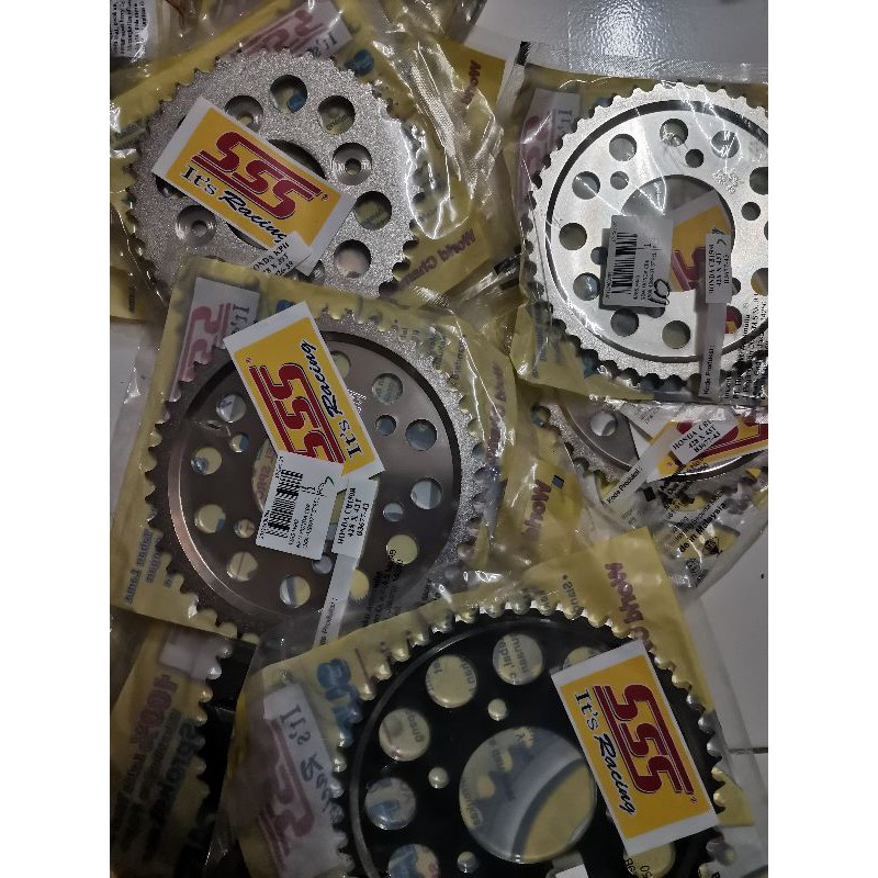 Gear SSS [Belakang] 428 Untuk NEW CB150R LED 2019, NEW CBR 150R LED 2019-2021. Ukuran 46T~50T
