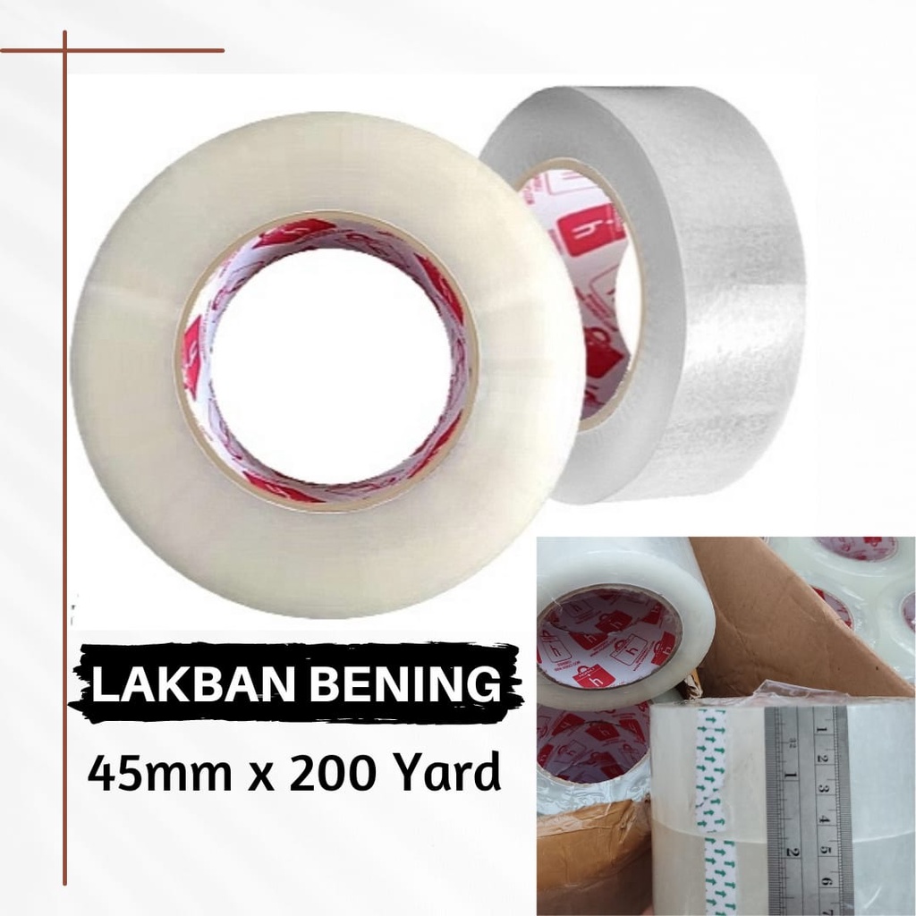 

AMY| Lakban 200 Yard Horichi Opp Tape Packing Olshop Bening Coklat kualitas Daimaru