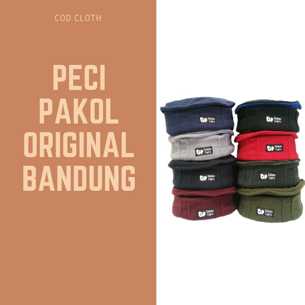 Peci Pakol Afgan | Peci Pakol Original