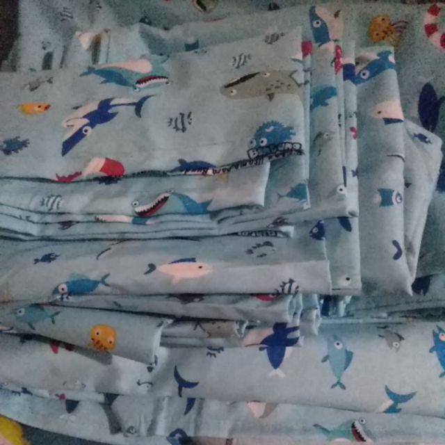 Sprei Katun Star 100/120/160/180/200 Shark Attack