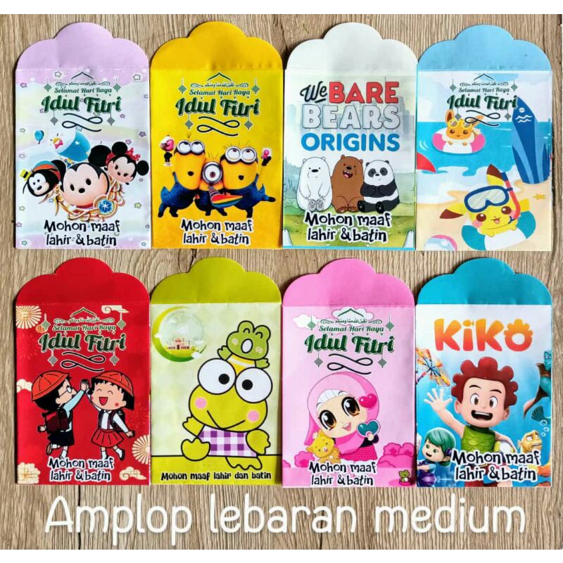 

Amplop lebaran isi 10