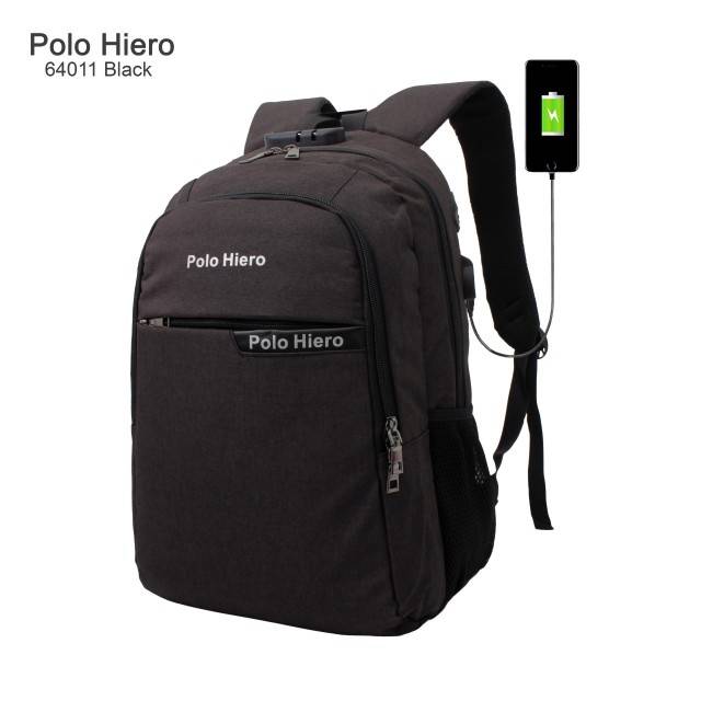 Tas ransel laptop polo heiro 64011 original