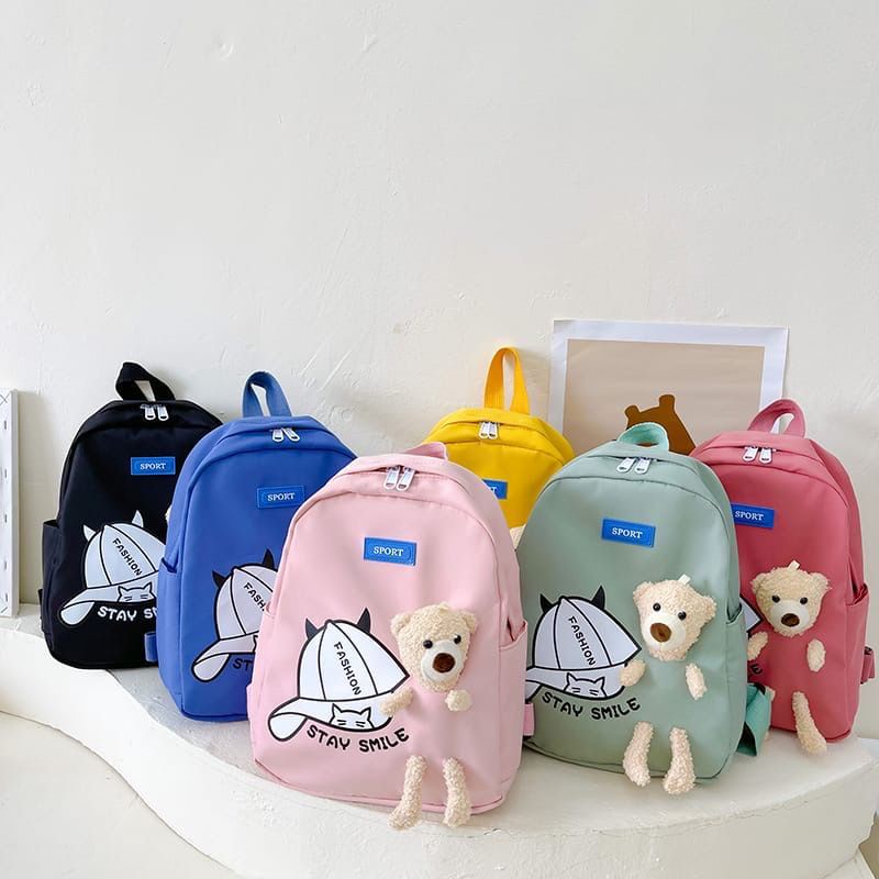 TAS RANSEL ANAK SEKOLAH CEWEK PEREMPUAN MODEL TEDDY BEAR / TAS PUNGGUNG ANAK PEREMPUAN MOTIF LUCU