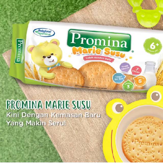 Promina Biskuit Marie Susu Bayi 150gr | Snack MPASI Baby