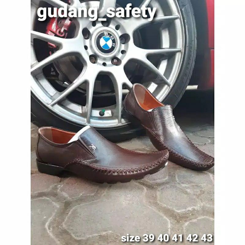 SEPATU PLAYBOY SEPATU PANTOFEL KANTORAN KULIT ASLI PREMIUM KERJA PRIA