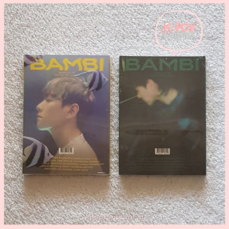 BAEKHYUN (EXO) - BAMBI (PHOTOBOOK VER.)