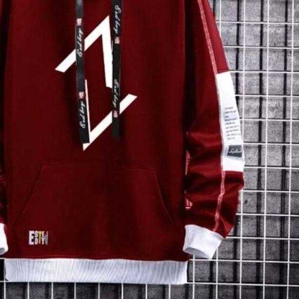 ✾ SWEATER PRIA AV HOODIE SWEATER MURAH BAHAN FLEECE TEBAL UKURAN ALLSIZE PRIA min ✴