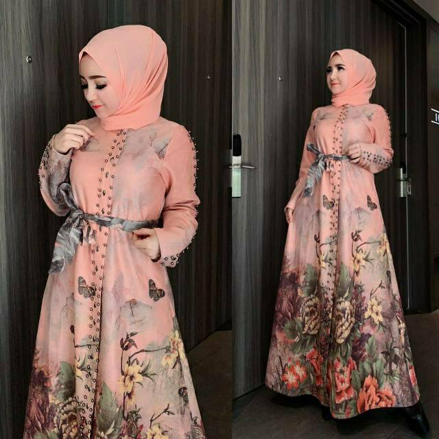 Dress suede flower