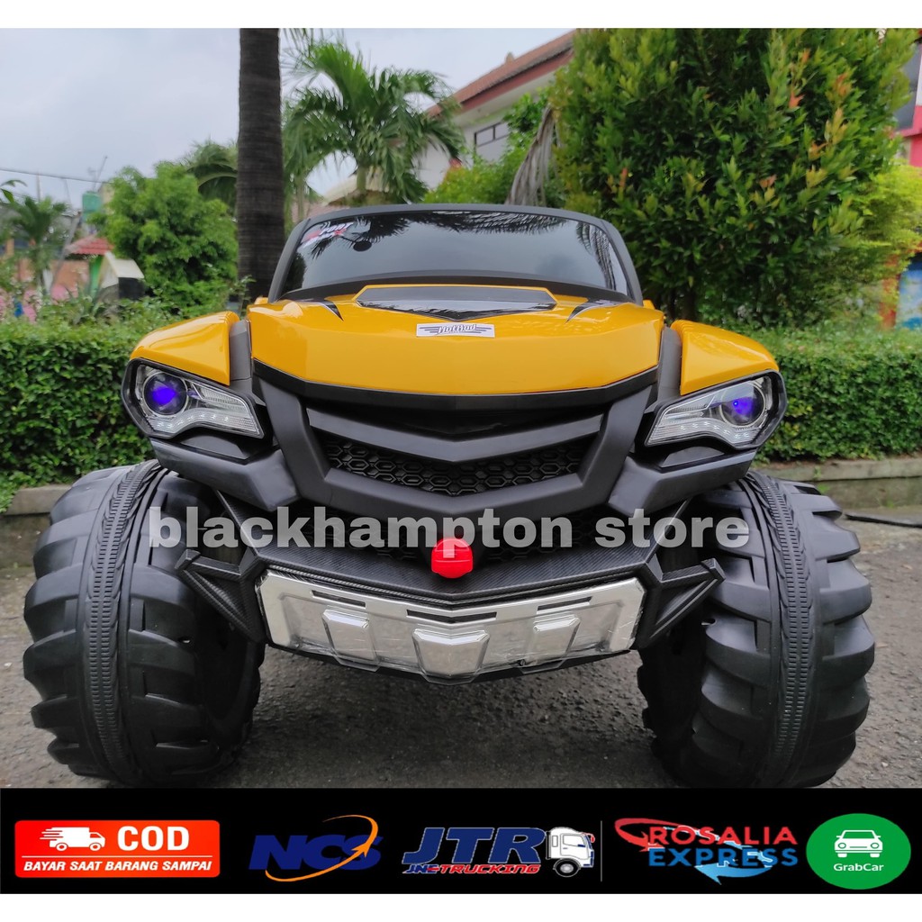 Mainan Anak Mobil Aki Jeep Buggy Besar 2 seat