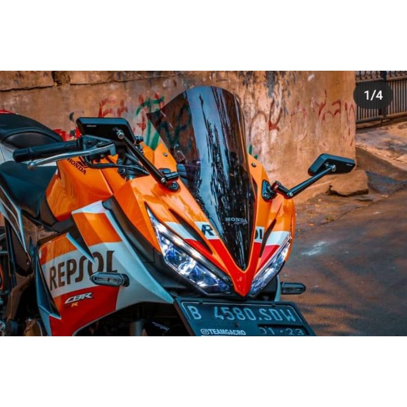 VISOR CBR FACELIFT | WINSHIELD CBR 150 FACELIFT | VISOR CBR 150R 2021 JENONG   -  Mega_Racing