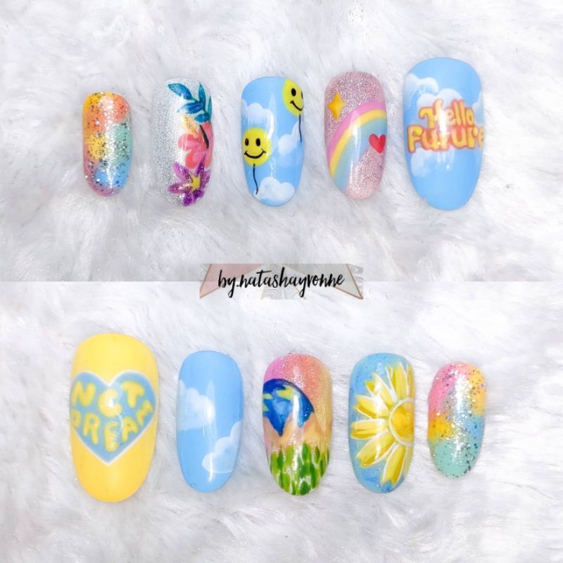 NCT Dream - Hello Future fake nails kuku palsu