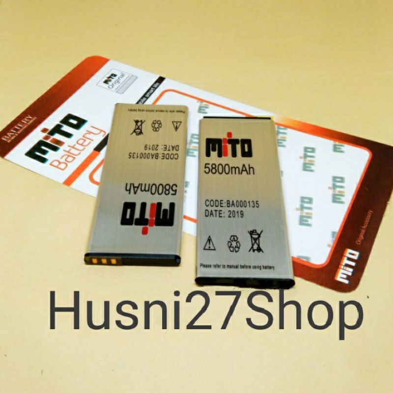 Batre Baterei Bt Battrey Baterai Mito A17 Fantasy X BA000135 Original Batre Hp