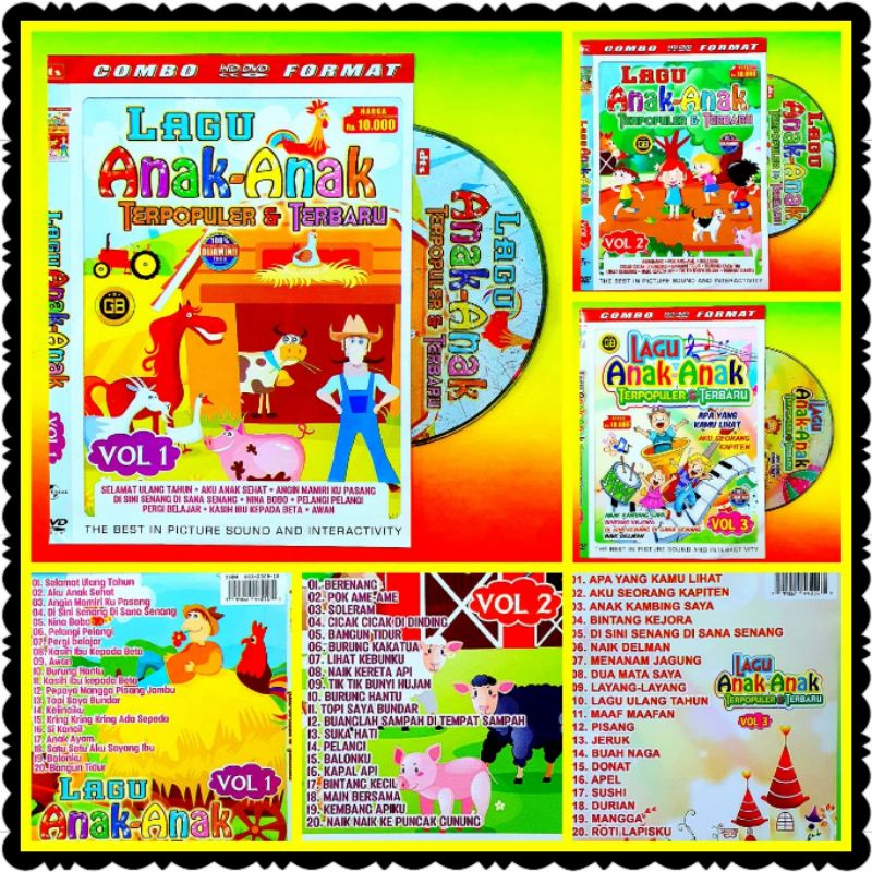 KASET D. V. D. LAGU ANAK ANAK TERLARIS SEPANJANG MASA-LAGU ANAK2 TERPOPULER-LAGU LAWAS ANAK ANAK TER