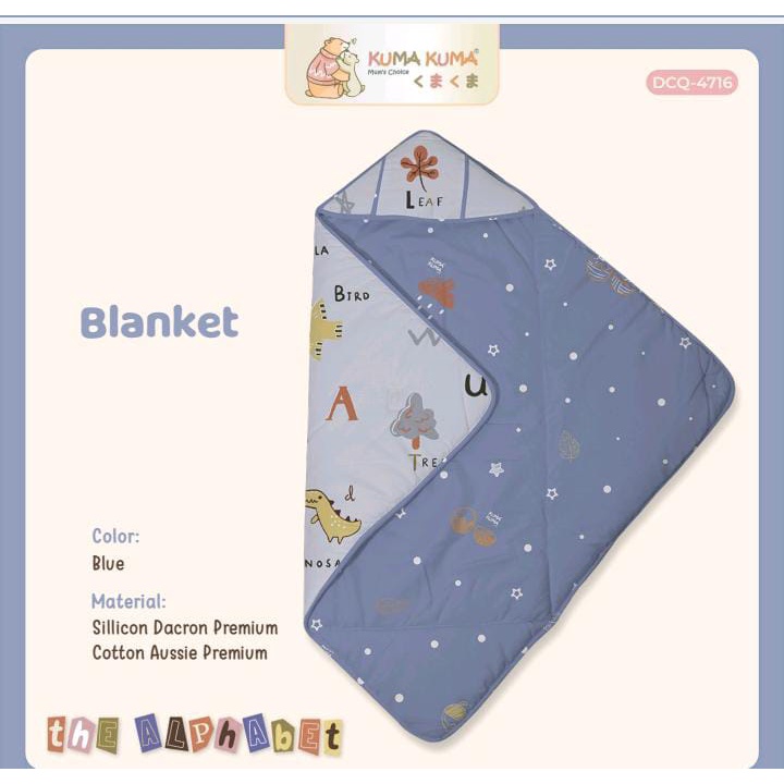 KUMA KUMA - BLANKET (NEW MOTIFF!!)