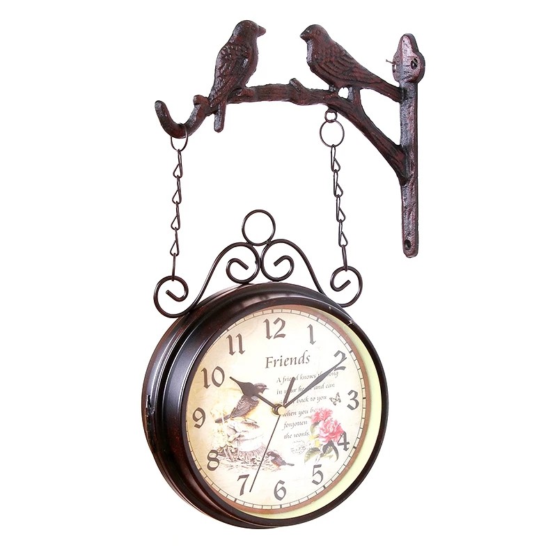 Jam Gantung Shabby Vintage 2 Sisi Limited stock Shopee Jam Gantung Shabby Vintage 2 Sisi Limited stock Shopee