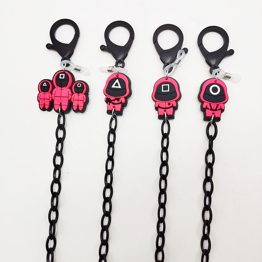 Tali Lanyard Rantai Kacamata Headset Anti Hilang Motif Kartun