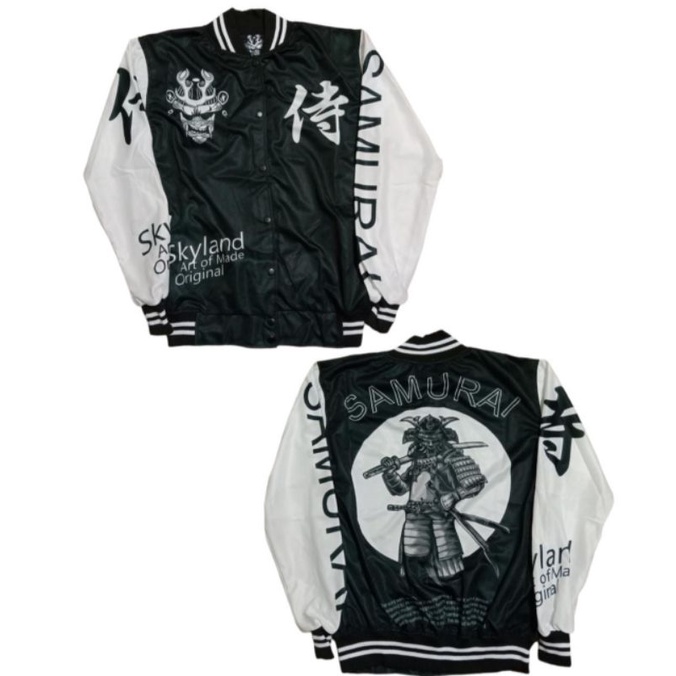 jaket pria Parsity/ Varsity keren/ varsity bisbol/ jaket bisbol/ Jaket Varsity Pria wanita-Sekay lend semurai