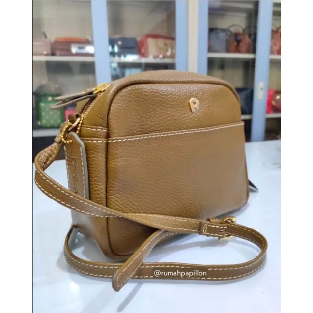 Tas Selempang Wanita Kulit Asli Papillon Original / Papillon Terbaru 2022 K3486