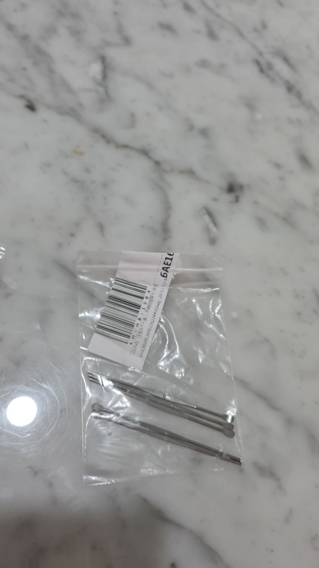 5pcs Pembersih Telinga Bahan Stainless Steel Weijiao Id