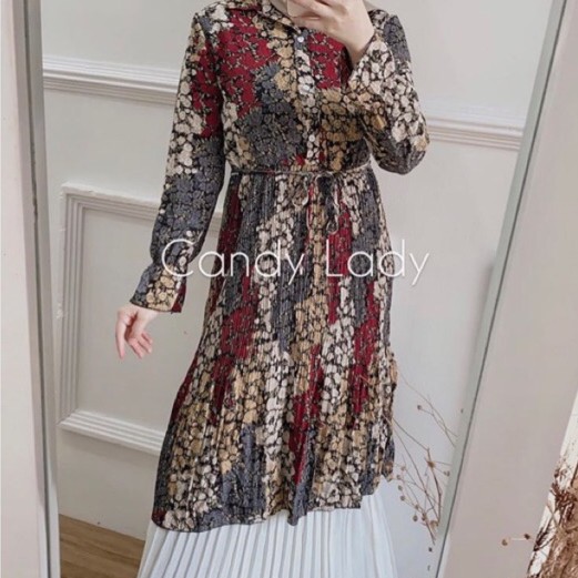 STEFIA TUNIK / TUNIK BUNGA RAYON / CANDY LADY / TUNIK BUSUI