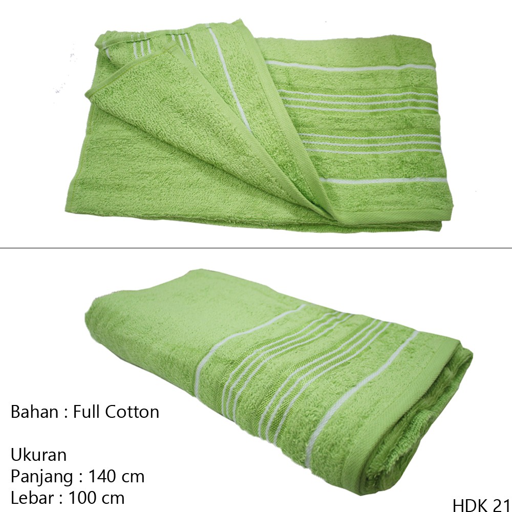 Handuk Katun Hijau HDK 21