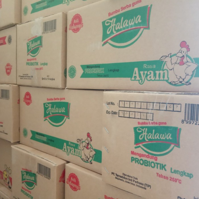 

NEW halawa sapi ayam 1 dus - Halawa ayam 12g