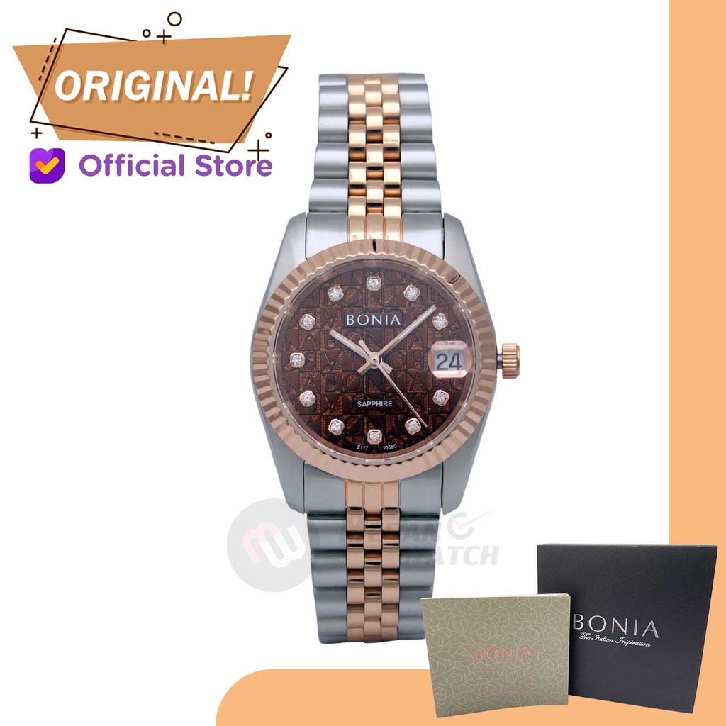Jam Tangan Wanita Analog Bonia B10550-3646 Original Garansi Resmi